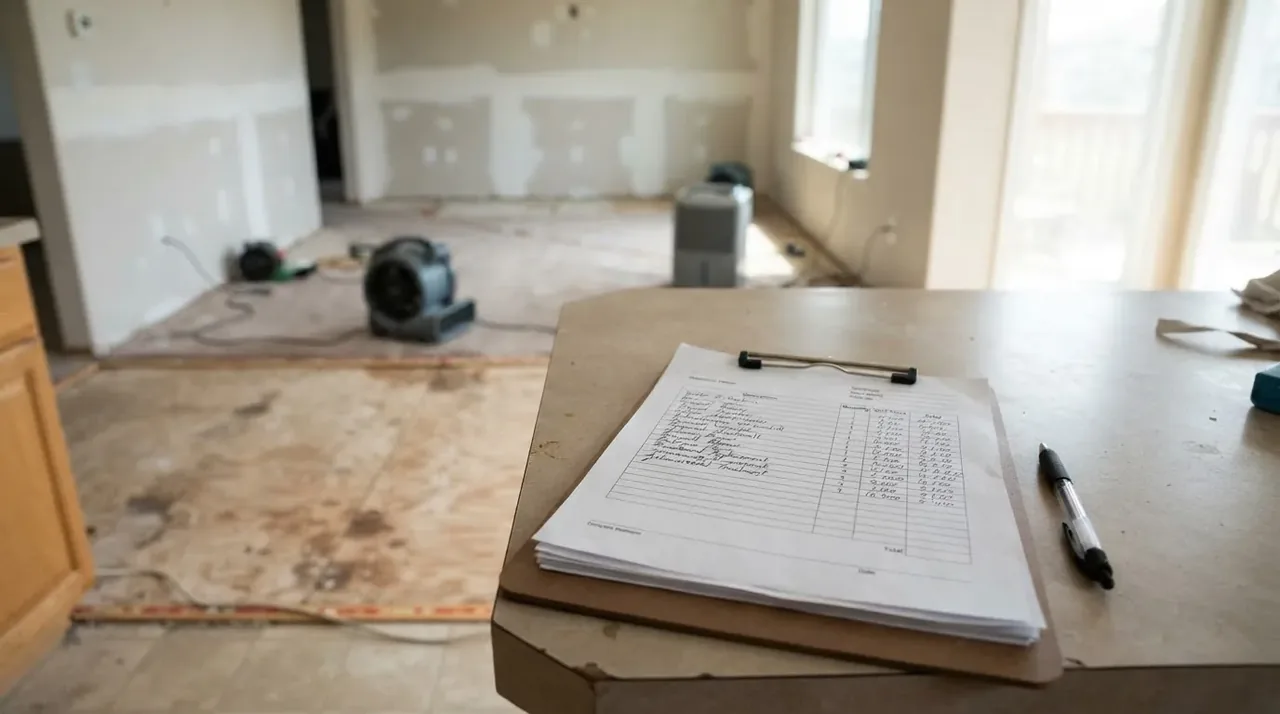 Memphis, TN water damage restoration — Finding Where the Water Came From